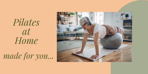 Woman doing Pilates at Home